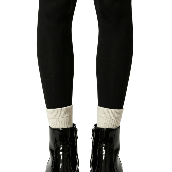Black Patent Leather Ankle Boots