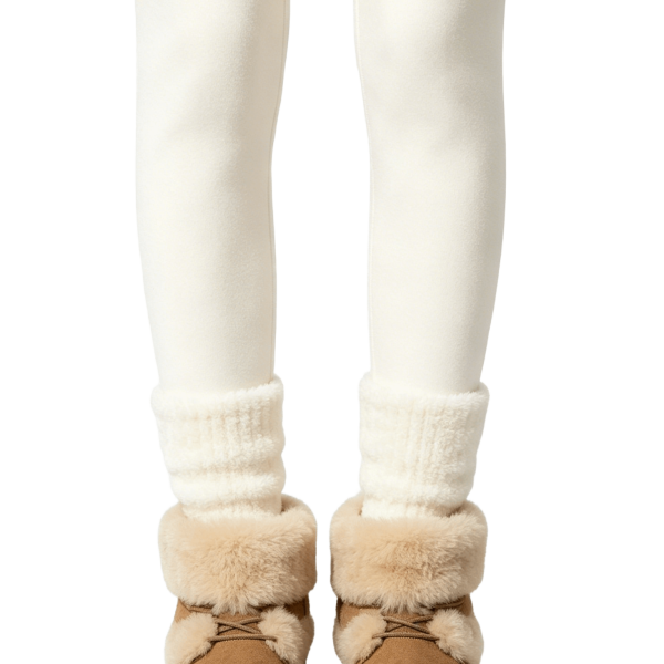 Camel Suede Fur-Lined Ankle Boots