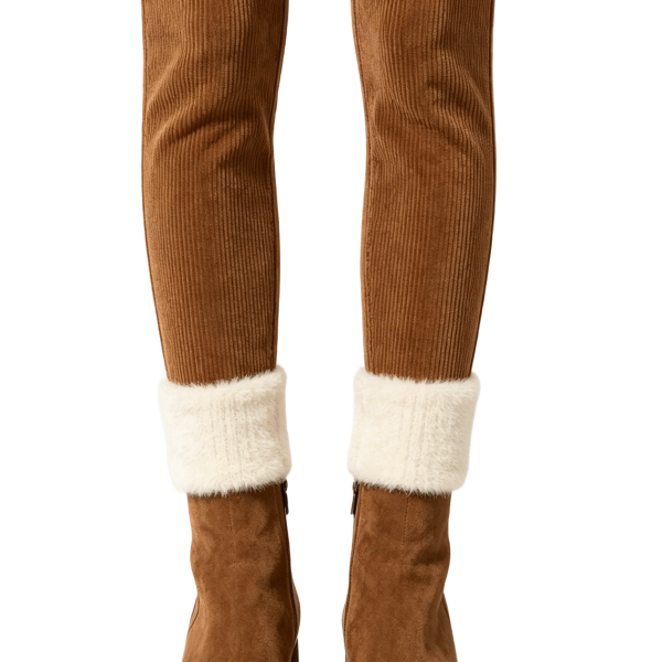Tan Suede Square Toe Ankle Boots
