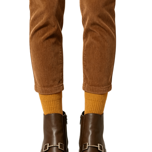 Brown Leather Horsebit Ankle Boots