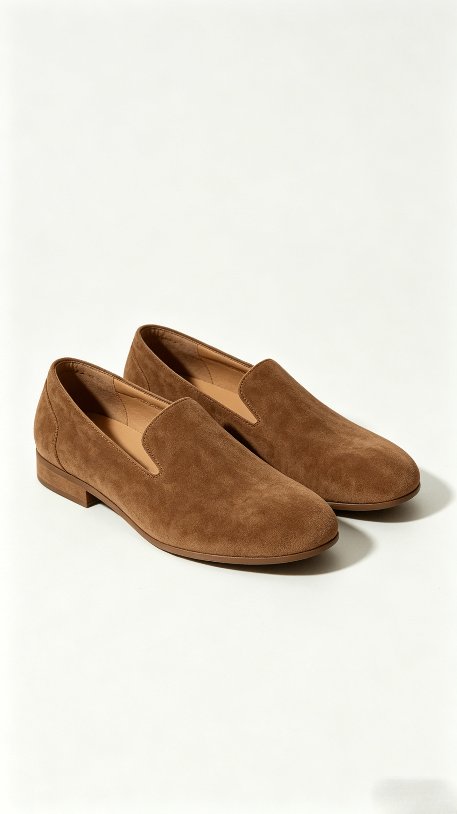 Brown Suede Loafers - Image 3