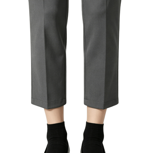 Black Leather Ballet Flats