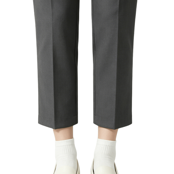 Cream Leather Penny Loafers