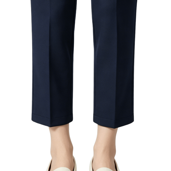 White Knit Flats