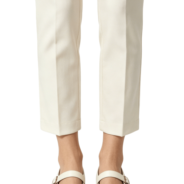 White Mary Jane Flats