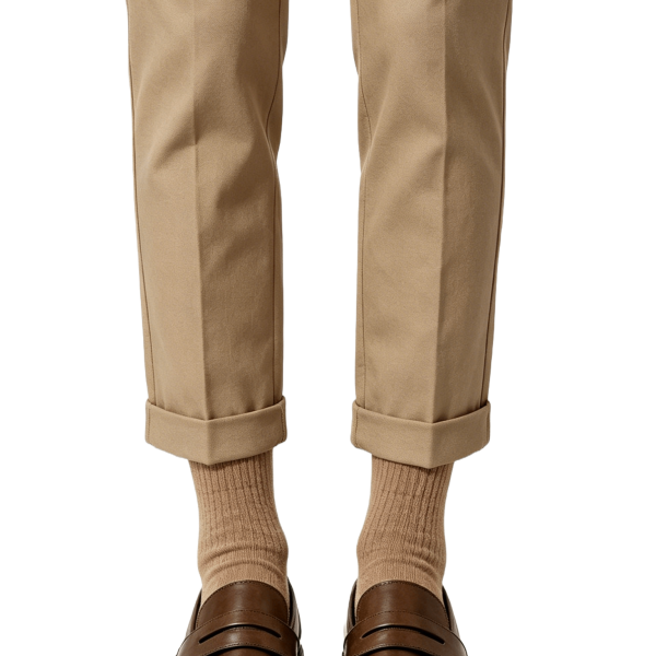 Brown Leather Penny Loafers