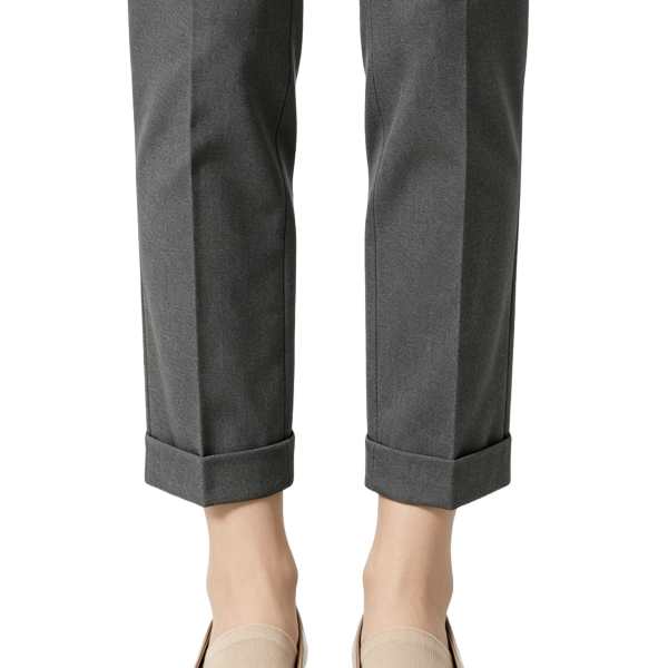 Nude Patent Leather Square Toe Flats