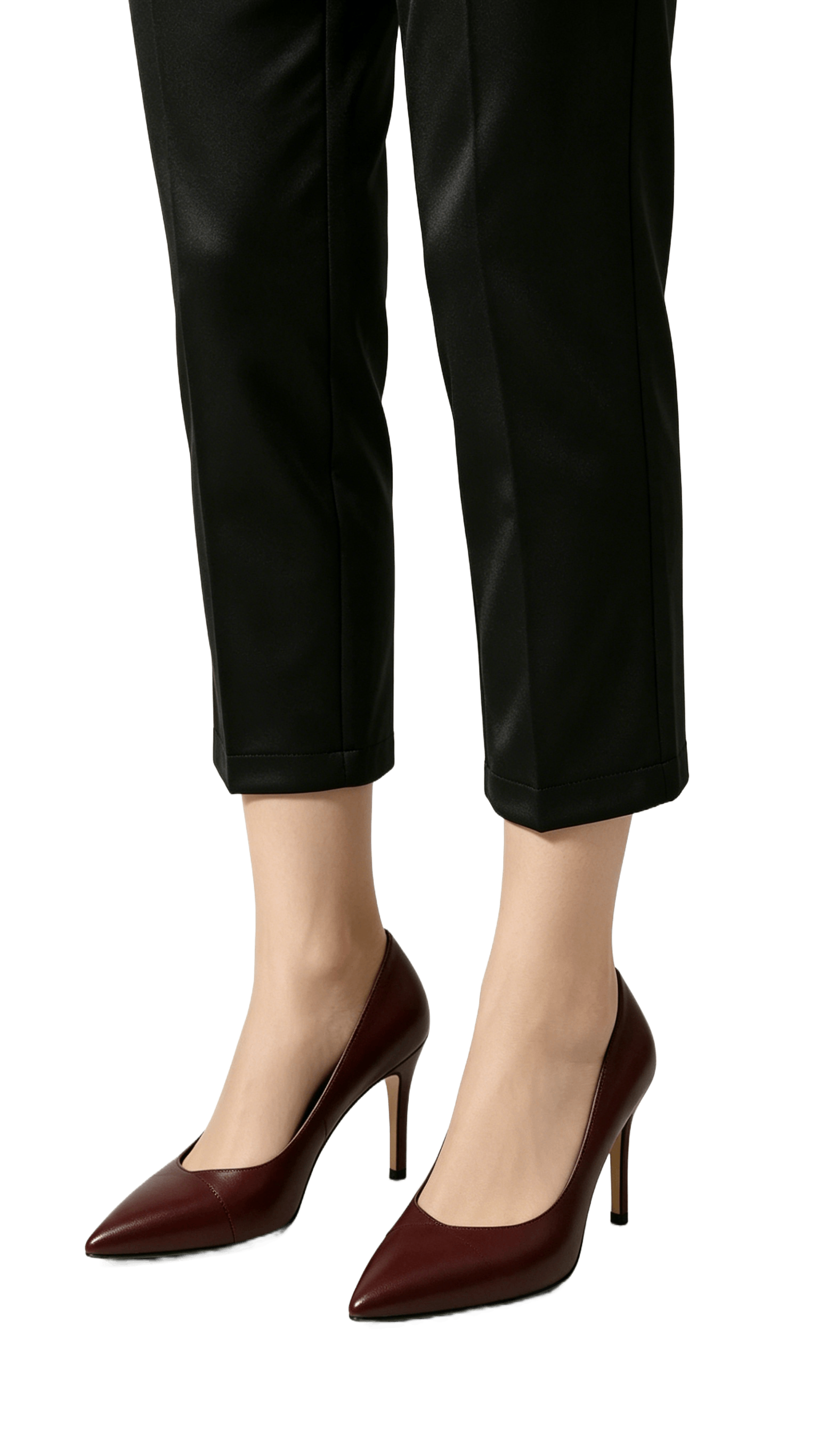 Maroon Pointed-Toe Heels - Image 2
