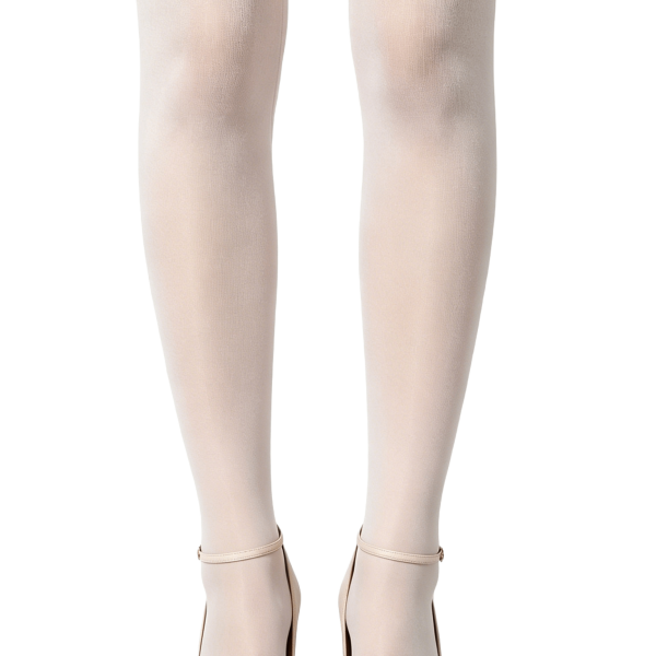 Beige Bow Detail Heeled Pumps