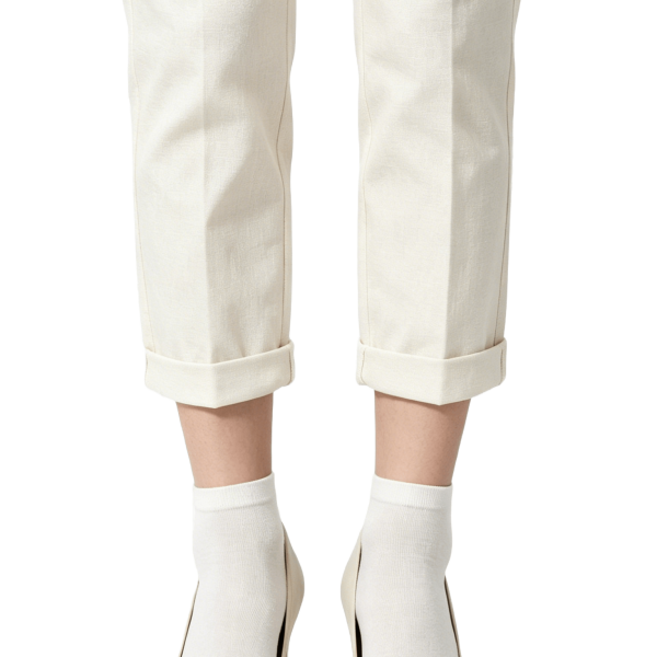Cream Pointed-Toe Heels