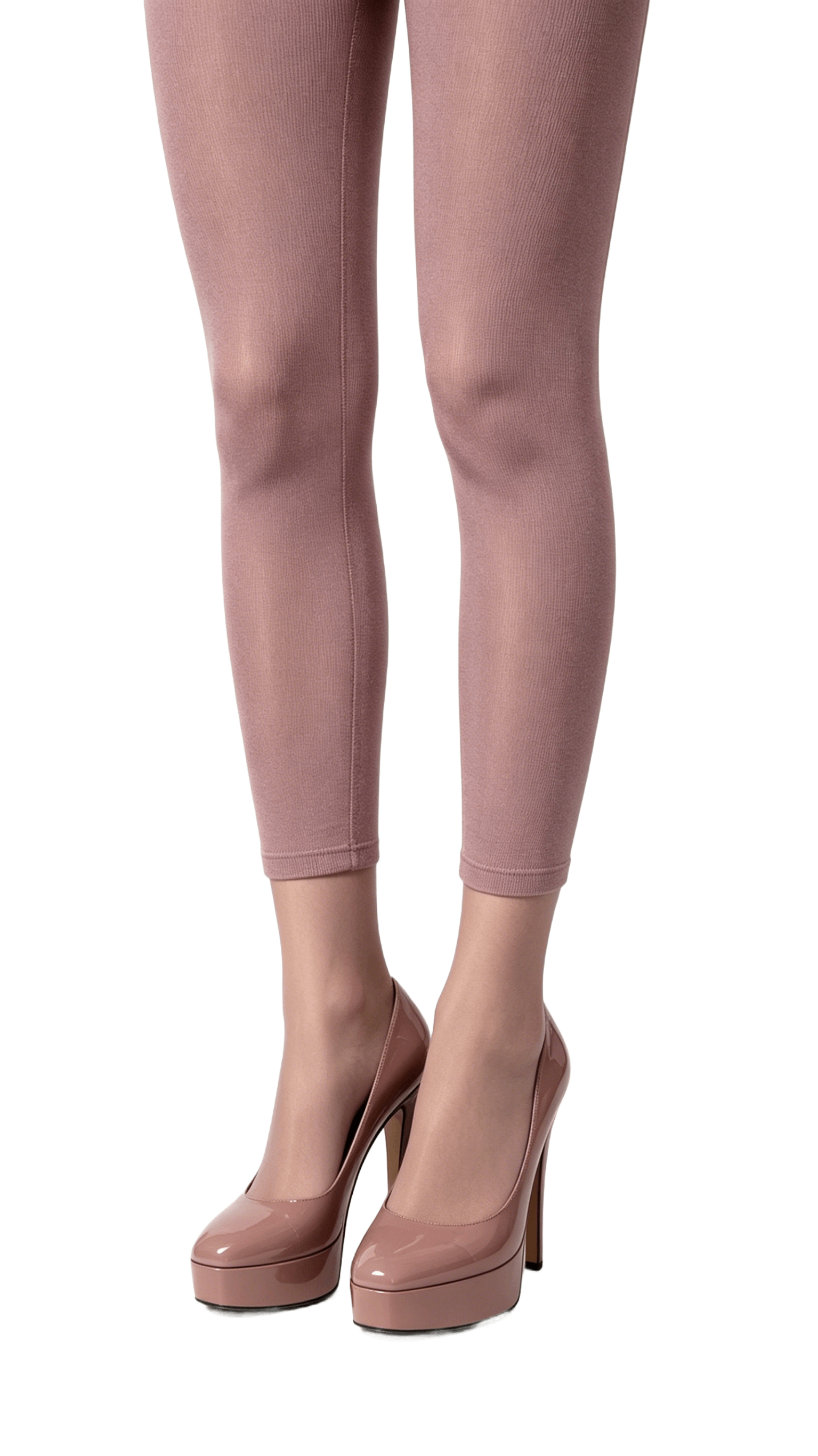 Mauve Patent Platform Pumps - Image 2