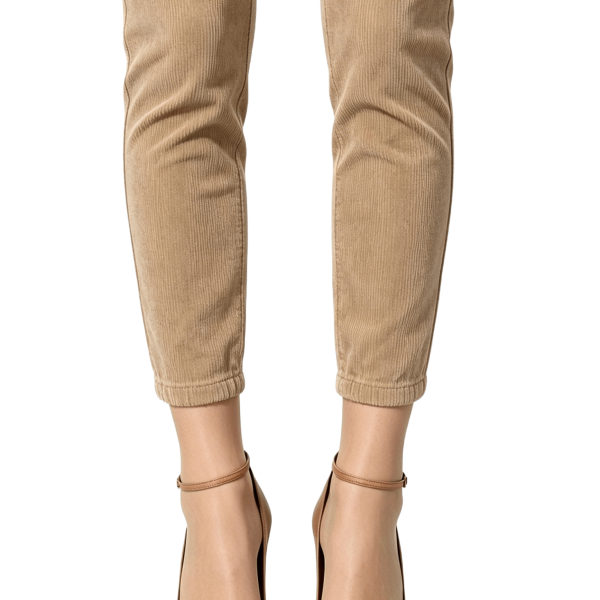 Tan Satin Peep-Toe Platform Heels
