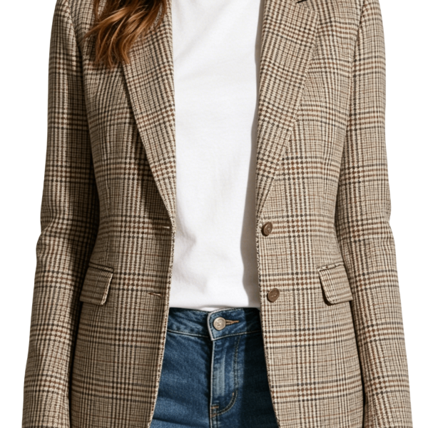 Plaid Blazer