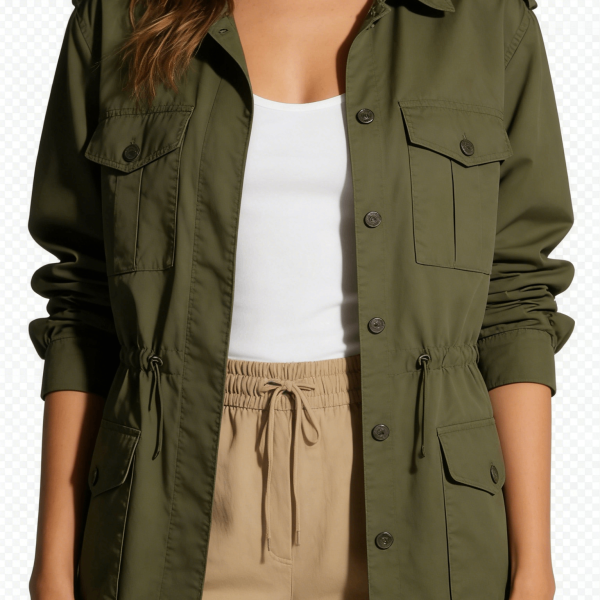 Lightweight Olive Field Jacket