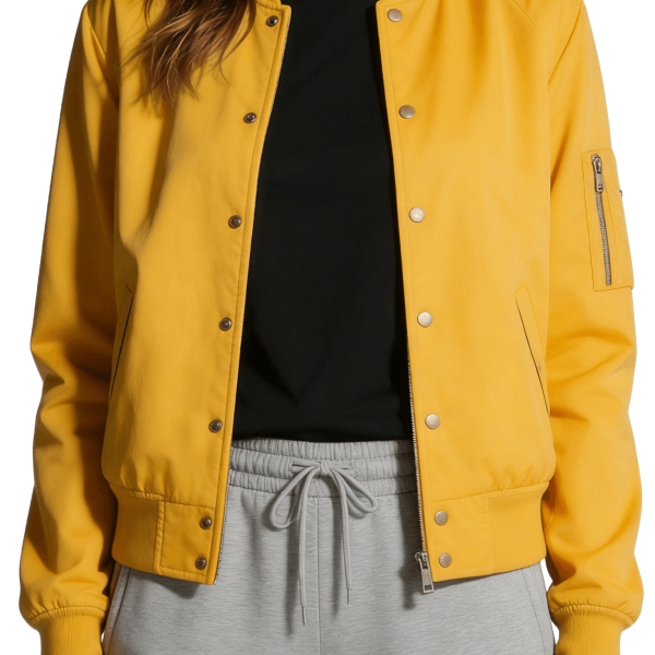 Yellow Bomber Jacket
