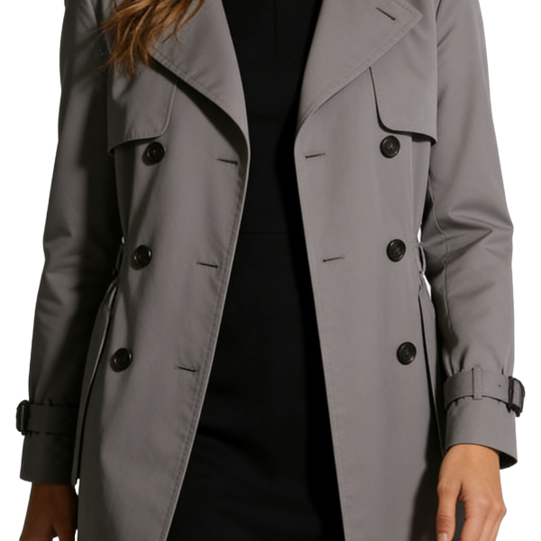 Grey Trench Coat