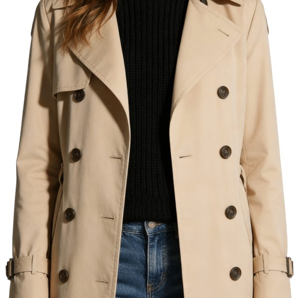 Beige Trench Coat