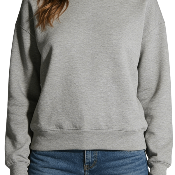 Heather Gray Crew Neck Sweatshirt