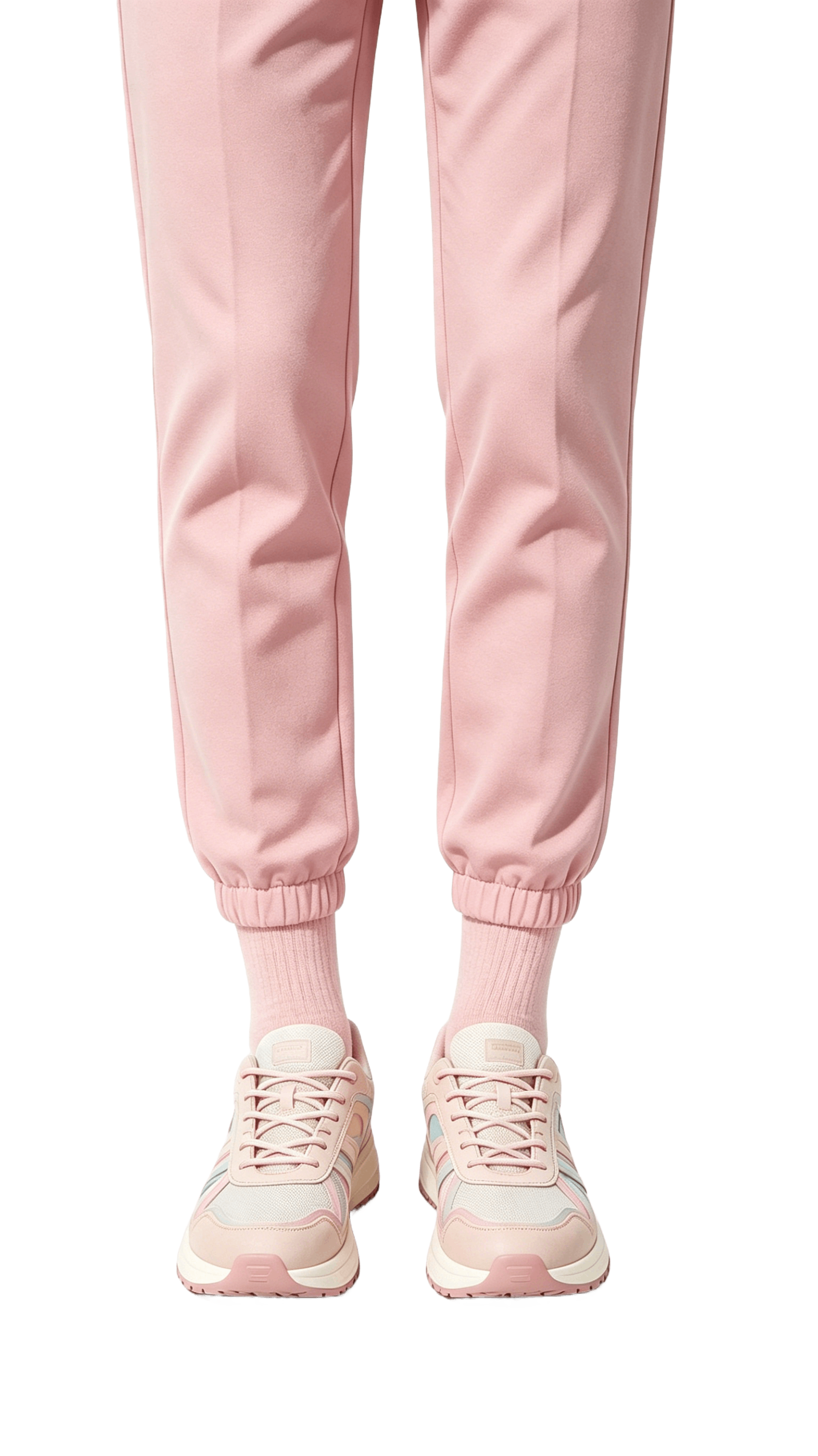 Pink and Blue Pastel Sneakers
