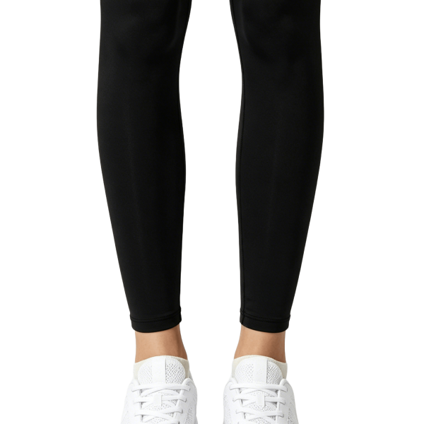 All-White Knit Running Sneakers