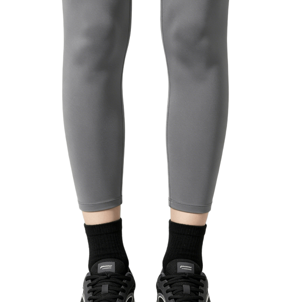 Black and Gray Retro Running Sneakers
