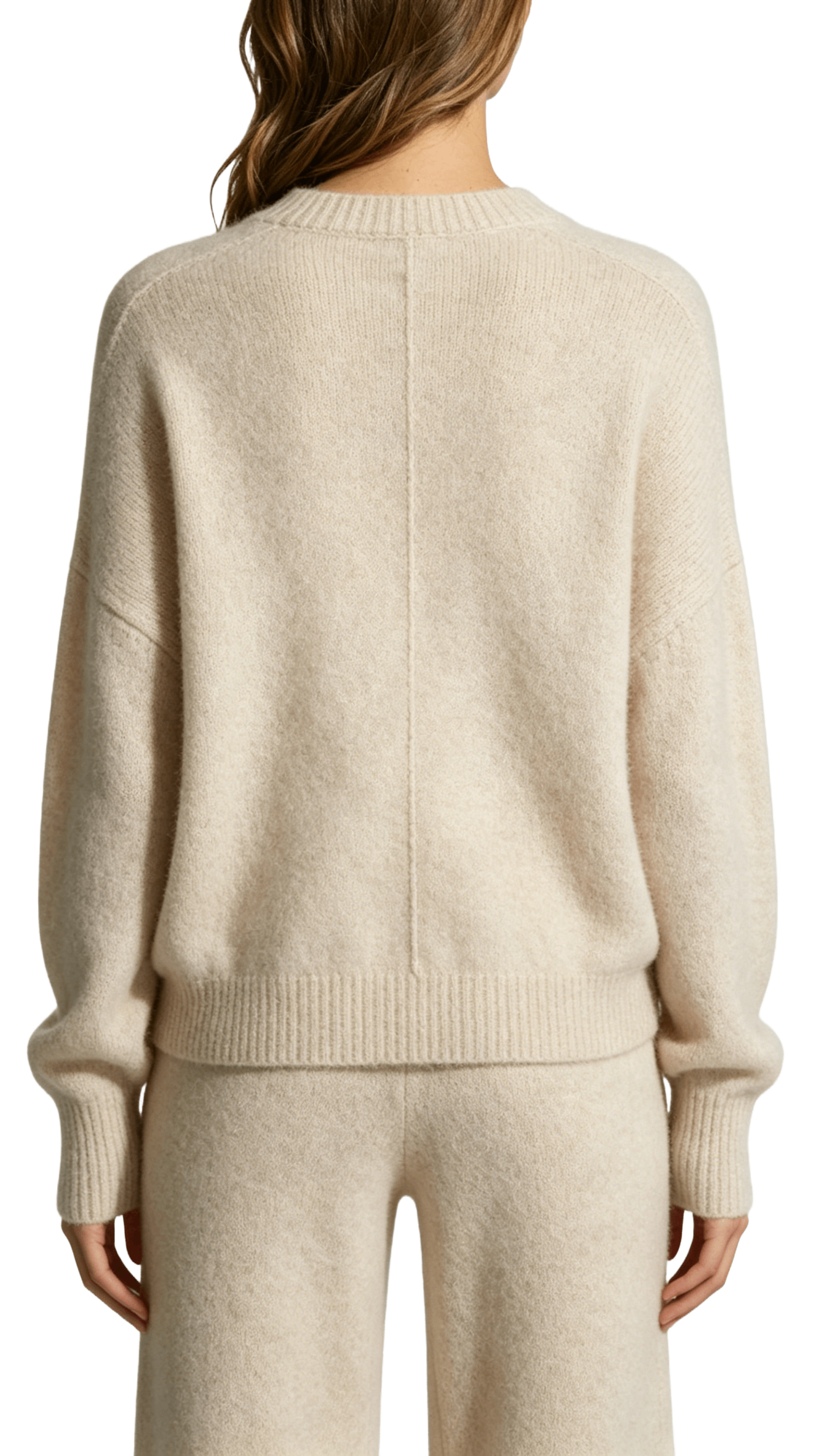 Loose Knit Sweater and Pants Set - Image 3