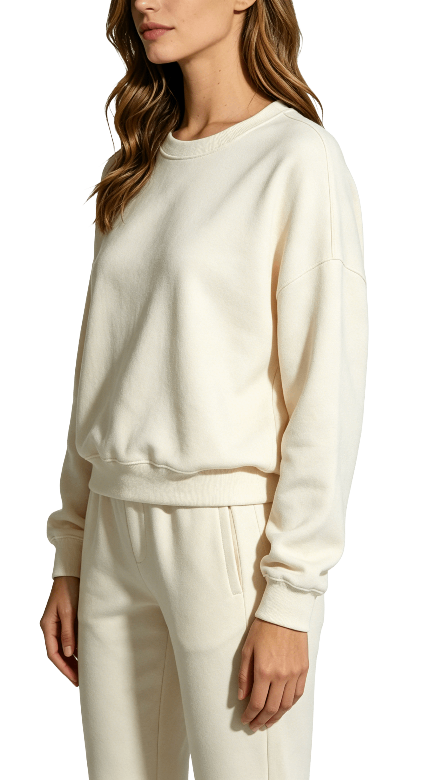 Relaxed Sweatshirt and Jogger Set - Image 2