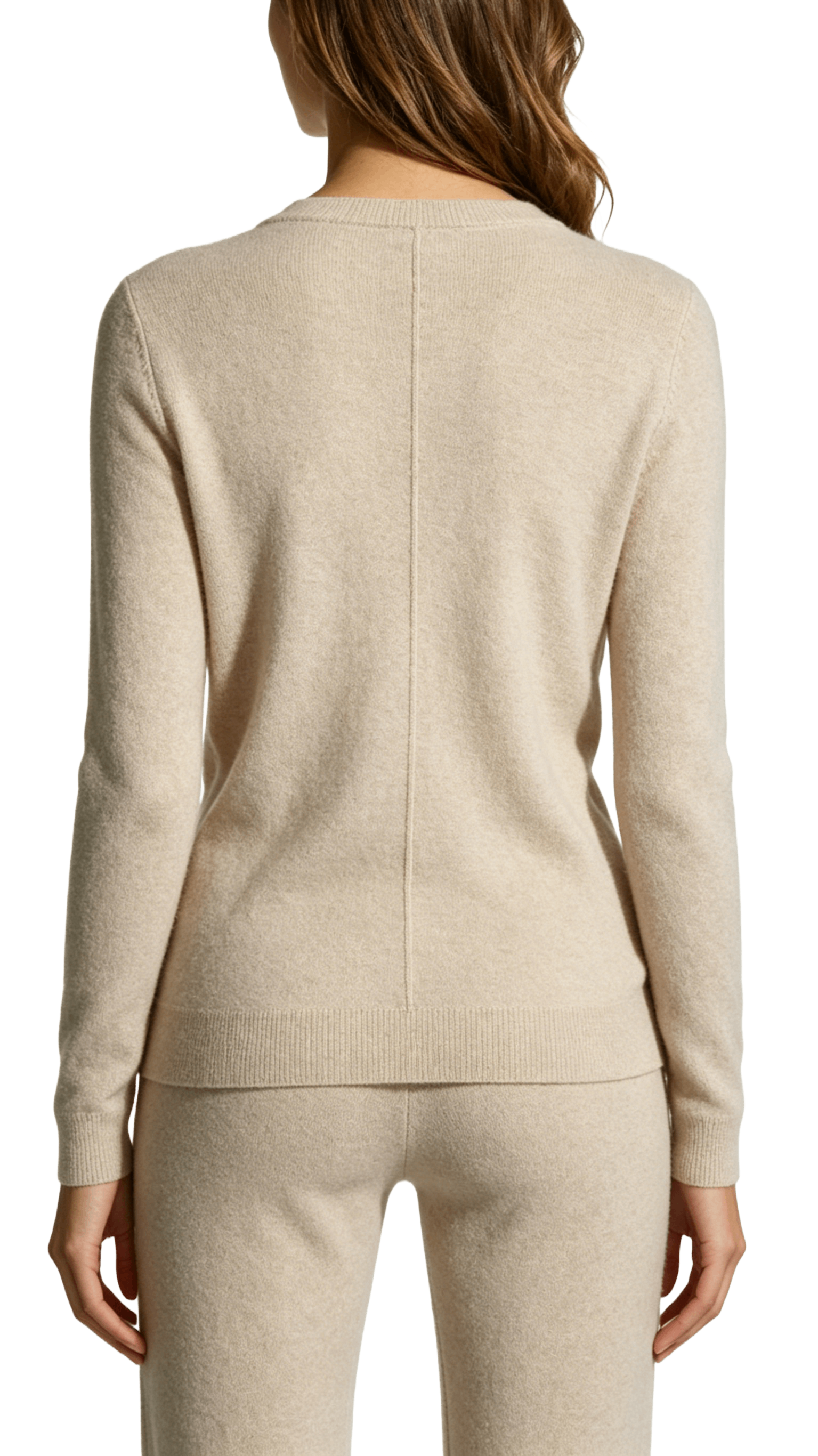 Asymmetrical Knit Top and Pants Set - Image 3