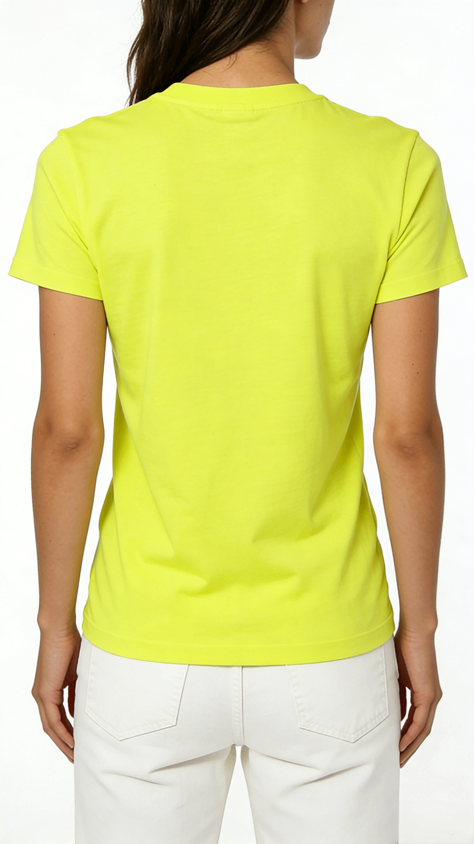 Neon Yellow Graffiti Print Short Sleeve T-Shirt - Image 3